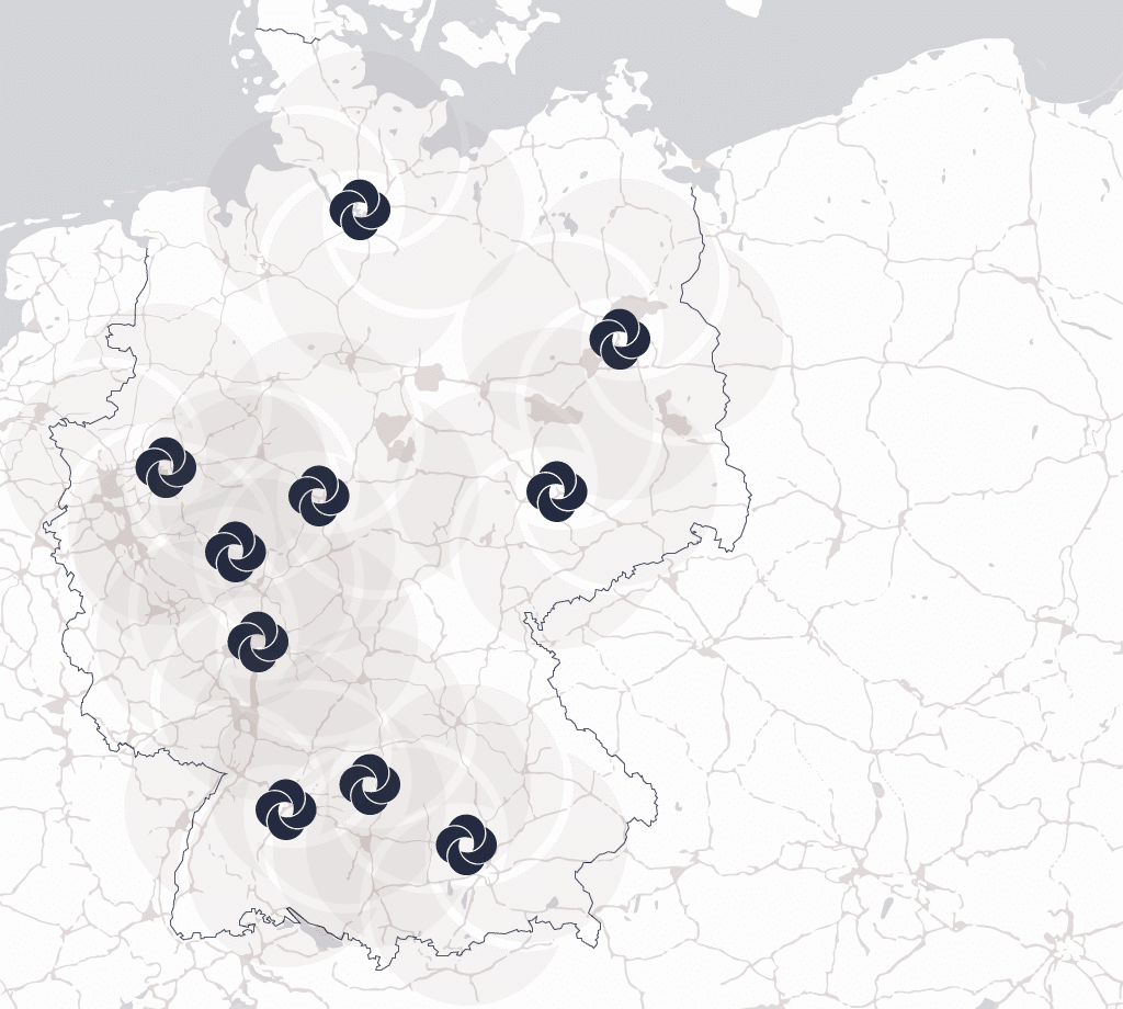 NiSV-Bildungsallianz Map